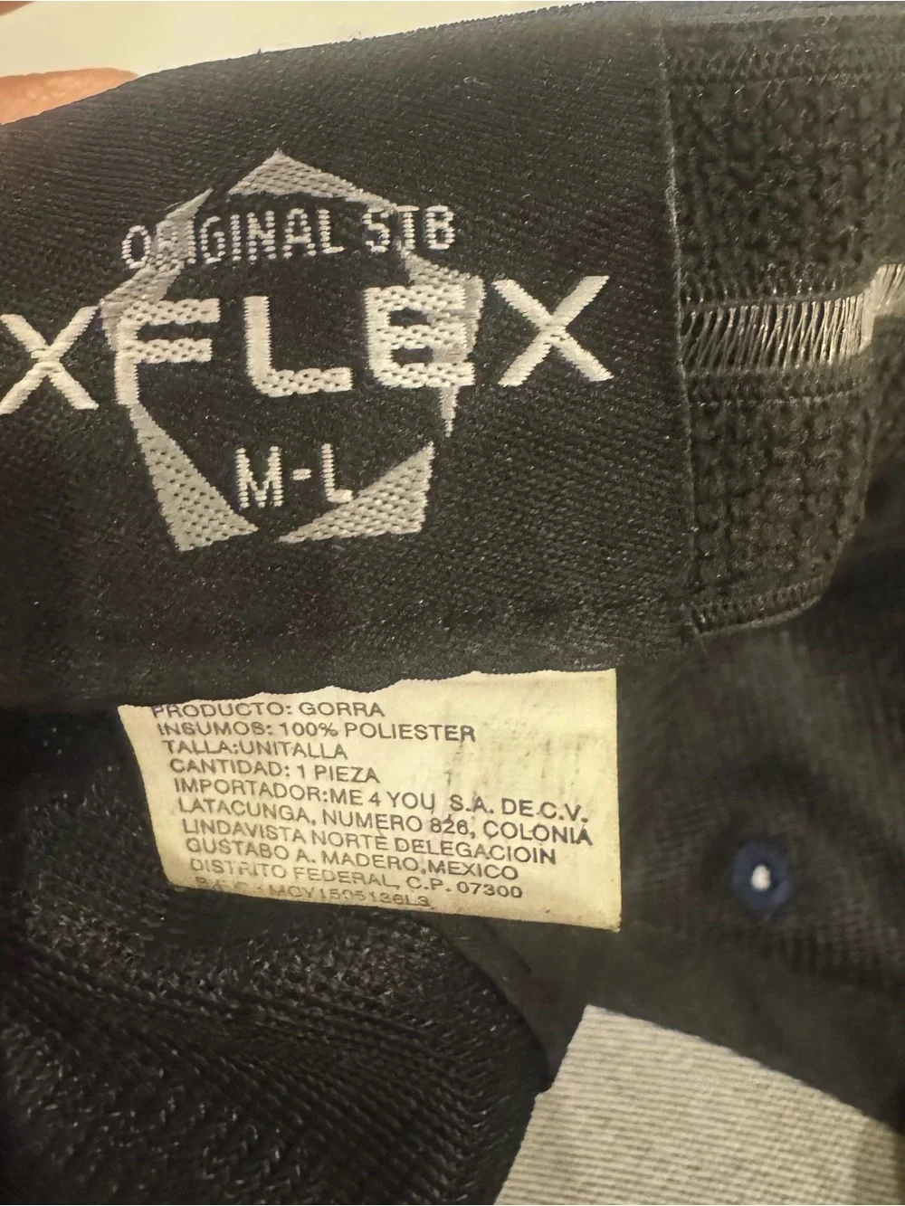 Adidas Navy 90s Baseball Cap with White Trefoil Logo